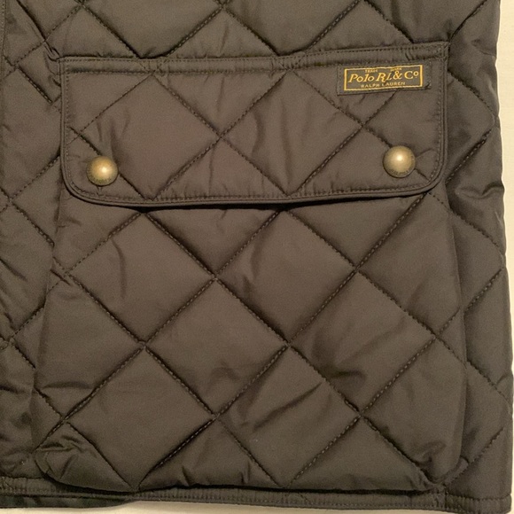 Polo Ralph Lauren Women’s Quilted Minimalist Quite Luxury Vest Black Size XL - Picture 10 of 16